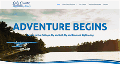 Desktop Screenshot of lakecountryairways.ca